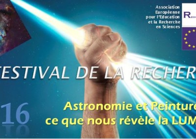 Festival de la Recherche 2016 - Recherche et Avenir